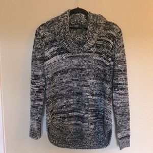 Cowl Neck Knit Sweater